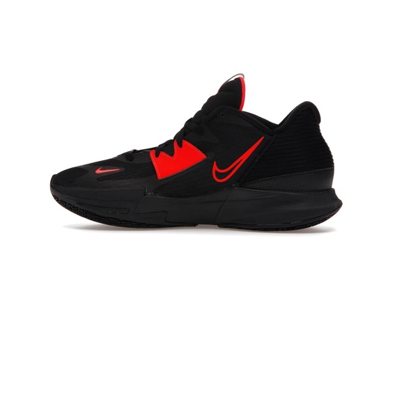 NIKE Kyrie Low 5 black bright crimson basketball shoes size men’s 8 - Picture 8 of 15